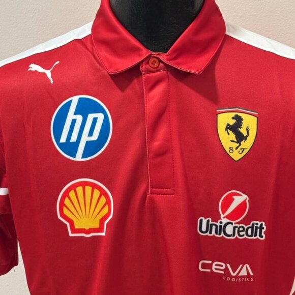 Formula 1 Jersey Ferrari Pirelli , Unisex - Picture 6 of 14